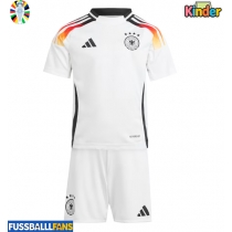 Deutschland Heimtrikotsatz Kinder EM 2024 Kurzarm (+ Kurze Hosen)